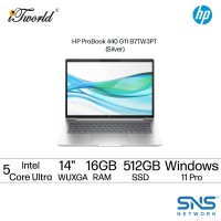 HP ProBook 440 G11 B7TW3PT Laptop (Intel Core Ultra 5 125U | 14" WUXGA | 16GB RAM | 512GB SSD | Integrated Graphics | Windows 11 Pro)
