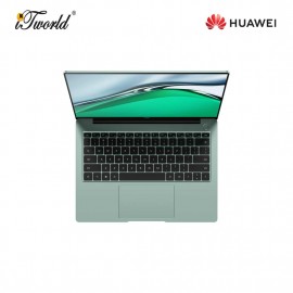 Huawei Matebook 14S (i5 -11300H,8GB,512GB, Windows 10 Home) Green + [FREE CD60 Backpack + CD20 Mouse + 365 Personal]