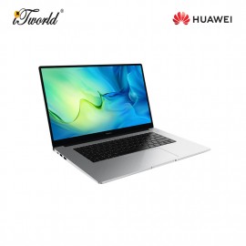 Huawei Matebook D15 (i3 11thgen, 8GB, 256GB SSD, Windows 11) 53012TPL Free Huawei CD60 Matebook Series Laptop Backpack Grey + Huawei CD20 Bluetooth Mouse Black