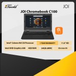 JOI Chromebook C100 (N4120,4GB,64GB,11.6 Inches Touch) QC-C100 Laptop