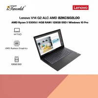 Lenovo V14 G2 AMD 82KCS02L00 Laptop (AMD Ryzen3 5300U,4GB,128GB SSD,IntegratedGrph,14.0"HD,W10P)