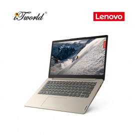 [Pre-order] Lenovo IdeaPad 1 14IJL7 82LV0043MJ Laptop (N4500,4GB,256GB SSD,Integrated,14"HD,W11H,Sand) [ETA: 3-5 working days]  