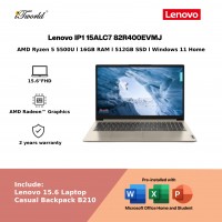 Lenovo IP1 15ALC7 82R400EVMJ (AMD Ryzen 5-5500U | 15.6”FHD | 16GB RAM | 512GB SSD | AMD Radeon Graphics | Windows 11 Home)