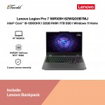 [Pre-order] Lenovo Legion Pro 7 16IRX8H 82WQ00B7MJ Gaming Laptop (i9-13900HX,32GB,1TB SSD,RTX4080 12GB,16"WQXGA,W11H,Gry,2Y) [ETA:3-5 working days]