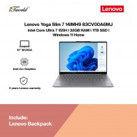 Lenovo Yoga Slim 7 14IMH9 83CV00A6MJ Laptop (Intel Core Ultra 7-155H | 14" WUXGA | 32GB RAM | 1TB SSD | Integrated Intel Arc Graphics | Windows 11 Home | Office Home & Student+M365)