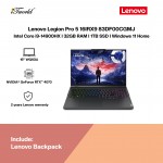 [Pre-order] Lenovo Legion Pro 5 16IRX9 83DF00CGMJ Gaming Laptop (i9-14900HX,32GB,1TB SSD,RTX4070 8GB,16"WQXGA,W11H,Grey,2Y) [ETA:3-5 working days]