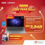 Lenovo LOQ 15IAX9E 83LK009YMJ Gaming Laptop (NVIDIA  ® GeForce RTX™ 3050 | C i5-12450HX | 15.6" FHD | 8GB RAM | 512GB SSD | Windows 11 Home | Office Home & Student)