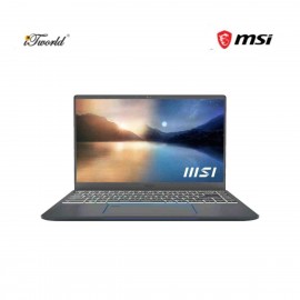 [Pre-order] MSI Prestige 14 A11SC-218 (i7-1195G7,16GB,512GB SSD,GTX1650 4GB,14"FHD,W11H,Gray) [FREE] MSI Prestige Topload Bag [ETA:3-5 working days]