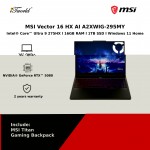MSI Vector 16 HX AI A2XWIG-295MY (Intel Core Ultra 9-275HX | 16” QHD+ | 16GB RAM | 1TB SSD | Nvidia GeForce RTX5080 | Windows 11 Home)