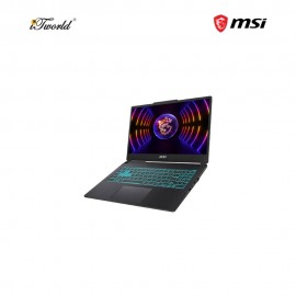 MSI Cyborg 15 A13VE-2215MY Gaming Laptop (Intel Core i5-13420H | 15.6" FHD | 16GB RAM | 512GB SSD | NVIDIA  ® GeForce RTX™ 4050 | Windows 11 Home | Preinstalled with Microsoft Office Home 2024)