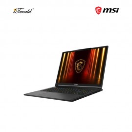 MSI Stealth A16 AI+ A3XWHG-039MY Gaming Laptop (AMD Ryzen AI 9 HX 370 | 16" QHD+ | 32GB RAM | 2TB SSD | NVIDIA GeForce RTX 5070Ti | Windows 11 Home)