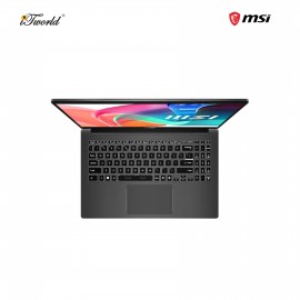 MSI Modern 14 F13MG-881MY Laptop (Intel Core i5-1334U | 14" FHD | 16GB RAM | 512GB SSD | Intel Iris Xe Graphics | Windows 11 Home | Microsoft Office Home 2024 | Platinum Gray)