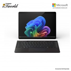 Microsoft Surface Pro - Copilot+ PC - 13" OLED Touchscreen - Snapdragon  ® X Elite -16GB Memory - 512GB SSD - (Latest Model, 11th Edition) - Black - ZIA-00030