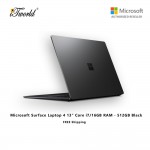 (Surface for Student 10% off) Microsoft Surface Laptop 4 13" Core i7/16GB RAM - 512GB Black - 5EB-00018
