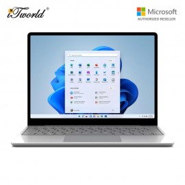 Microsoft Surface Laptop Go 2 12" i5/8GB - 128GB SSD Platinum - 8QC-00017 + Shieldcare 1 Year Extended Warranty