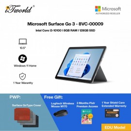 (Surface For Student 5% Off) Microsoft Surface Go 3 i3/8GB RAM - 128GB - 8VC-00009