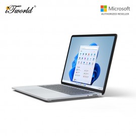 (Surface For Student 10% Off) Microsoft Surface Laptop Studio i7/16 RAM - 512GB SSD Platinum - A1Y-00017 + Free 3 Months Pixlr Premium Access - Worth RM100