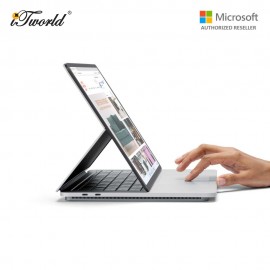 (Surface For Student 10% Off) Microsoft Surface Laptop Studio i7/16 RAM - 512GB SSD Platinum - A1Y-00017 + Free 3 Months Pixlr Premium Access - Worth RM100