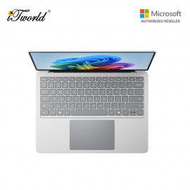 [Pre Order] Microsoft Surface Laptop 13.8" Touchscreen | Snapdragon  ® X2 Plus (10-core) | 16GB Memory | 512GB SSD | Latest Model, 8th Edition - Platinum - EP2-59059 (ETA: 23 July Onwards)
