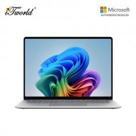 [Pre Order] Microsoft Surface Laptop 15" Touchscreen | Snapdragon  ® X2 Plus (10-core) | 16GB Memory | 512GB SSD | Latest Model, 8th Edition - Platinum - EP2-60876 (ETA: 23 July Onwards)