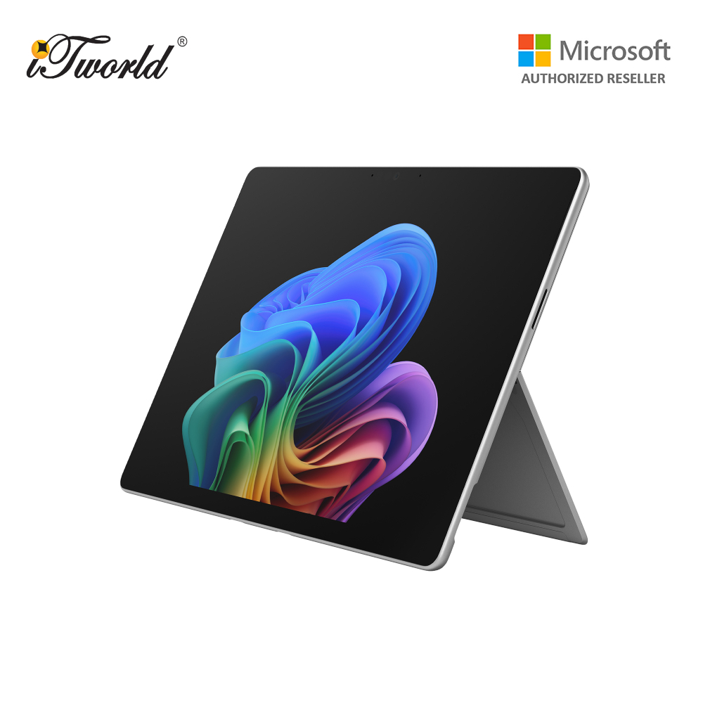 [Pre-Order] Microsoft Surface Pro 13" LCD Touchscreen | Snapdragon  ® X2 Plus (10-core) | 16GB Memory | 256GB SSD | Latest Model, 12th Edition - Platinum - EP2-73229 (ETA: 23 July Onwards)