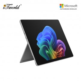[Pre-Order] Microsoft Surface Pro 13" LCD Touchscreen | Snapdragon  ® X2 Plus (10-core) | 16GB Memory | 256GB SSD | Latest Model, 12th Edition - Platinum - EP2-73229 (ETA: 23 July Onwards)
