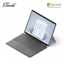 (Surface for Student 10% off) Microsoft Surface Pro 9 Core i5/8GB RAM - 128GB SSD, W11H Platinum - QCB-00013