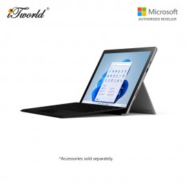 Microsoft Surface Pro 7+ Core i3/8GB RAM - 128GB SSD Platinum - TFM-00010 + Shieldcare 1 Year Extended Warranty