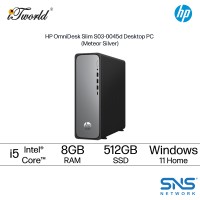HP OmniDesk Slim S03-0045d Desktop PC (Intel??® Core™ i5-14400 | 8GB RAM | 512GB SSD | Intel??® UHD Graphics 730 | Windows 11 Home | Microsoft Office Home 2024 + Microsoft 365 Basic)