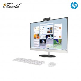 HP All-In-One Desktop 27-cr0058d PC (Intel  ® Core™ i5-1334U | 27"FHD | 8GB RAM | 1TB SSD | Intel  ® Iris  ® Xe Graphics | Windows 11 Home | Microsoft Office Home & Student 2024 + Microsoft 365 Basic)