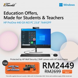 HP ProOne 440 G9 All-in-One Desktop PC 23.8'' 764H2PP