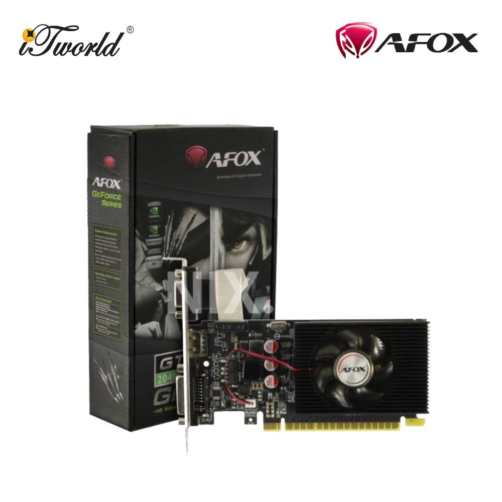 AFOX GT610 2GB DDR3 Graphics Card (AF610-2048D3L7-V6)