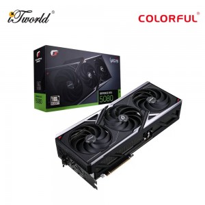 COLORFUL IGAME GEFORCE RTX 5080 VULCAN OC 16GB-V GDDR7 GRAPHICS CARD (6937232400305)