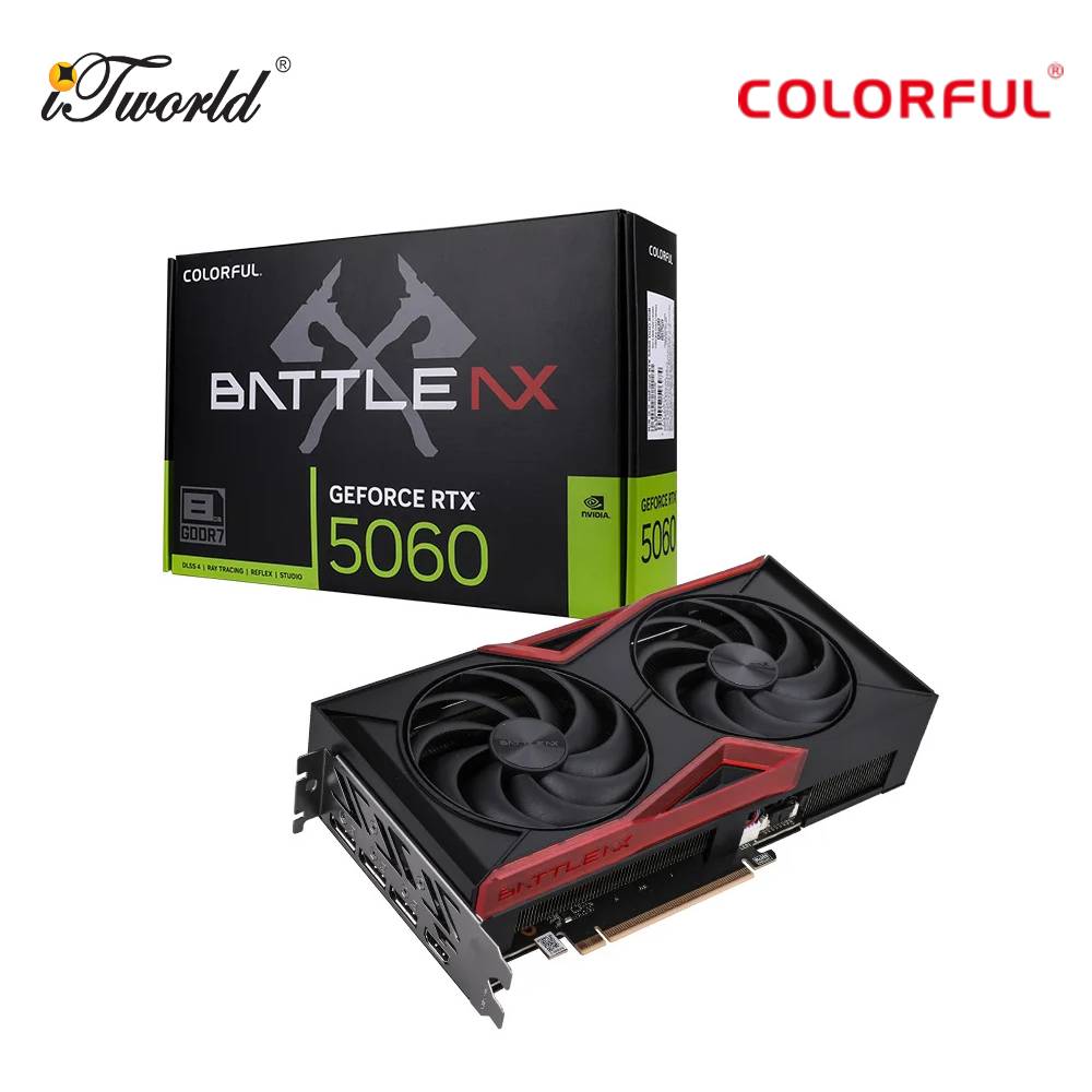 COLORFUL GEFORCE RTX 5060 NB DUO 8GB-V GRAPHIC CARD (6937232400879)