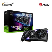 MSI GeForce RTX 5070 12GB GDDR7 GAMING TRIO OC Edition Graphics Card - 912-V532-019