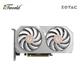 Zotac Gaming GeForce RTX 5060 Twin Edge OC White Edition Graphics Card (ZT-B50600Q-10M)
