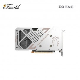 Zotac Gaming GeForce RTX 5060 Twin Edge OC White Edition Graphics Card (ZT-B50600Q-10M)