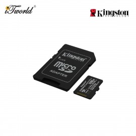 Kingston 128GB Canvas Select Plus UHS-I microSDXC Memory Card with SD Adapter SDCS3/128GB