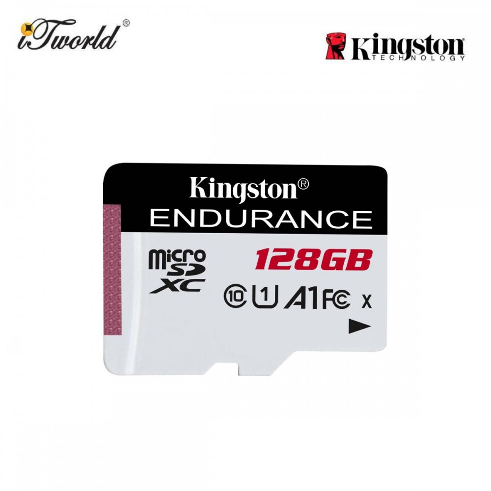 Kingston 128GB High Endurance microSD Card - SDCE/128GB