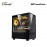 Darkflash DB330M Panoramic MATX PC Case - Black (DB330M-VOR-3F-BK)