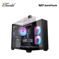 Darkflash Th285M Micro Atx Casing - Black (Df-Th285M-Bk)