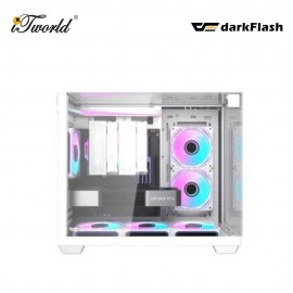 Darkflash Arcee Dy470 Dual Chamber Atx Casing -(Df-Dy470-Bk)