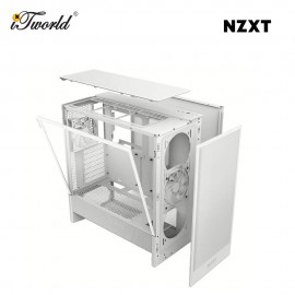 NZXT H3 Flow 2025 Casing - White (CC-H31FB-01)