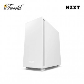 NZXT H7 Mid-Tower Case - Matte White