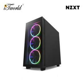 NZXT H7 (2023) Elite Mid-Tower Case - Matte Black