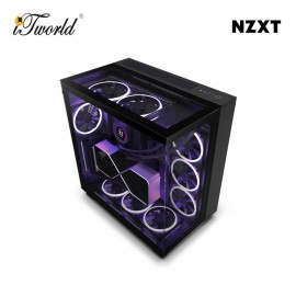 NZXT H9 Elite Mid-Tower Case - Black