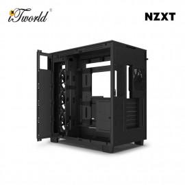 NZXT H9 Flow Mid-Tower Case - Black