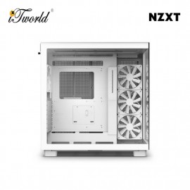 NZXT H9 Flow Mid-Tower Case - White