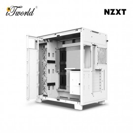 NZXT H9 Flow Mid-Tower Case - White