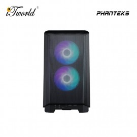 Phanteks P200A iTX Case, Tempered Glass, DRGB - Satin Black